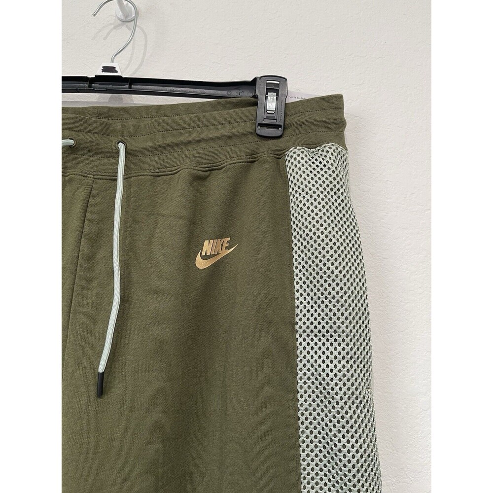 Nike Serena Williams Design Crew Women’s Fleece Tennis Pants DD3862-326 Green XL - Picture 2 of 11